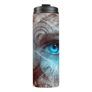 Fantasy sura Augenuhr Thermosbecher