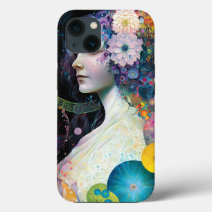 Fantasy Surreal Cosmic Frau Goddess Case-Mate iPhone Hülle