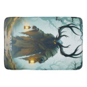Fantasy Süß Kolossaler Schattiger Behemoth Badematte (Vorderseite)
