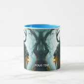 Fantasy Süß Kolossaler Schattiger Behemoth Tasse (Zentrum)