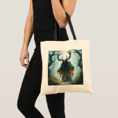 Fantasy Süß Kolossaler Schattiger Behemoth Tragetasche (Vorderseite (Produkt))