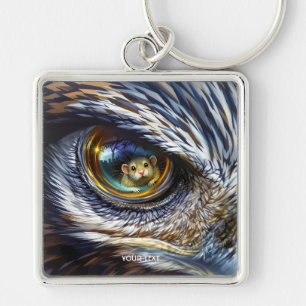 Fantasy Süße Adleraugen Maus Schlüsselanhänger