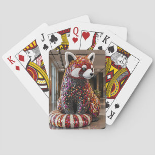 Fantasy Süße Art Deco Panda Spielkarten