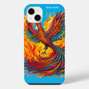 Fantasy Süße aufsteigende Phönixflammen iPhone 14 Plus Hülle