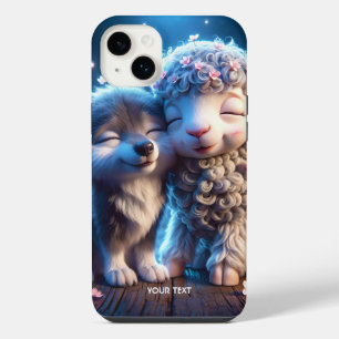 Fantasy Süße Babys Schaf Wolf iPhone 14 Plus Hülle