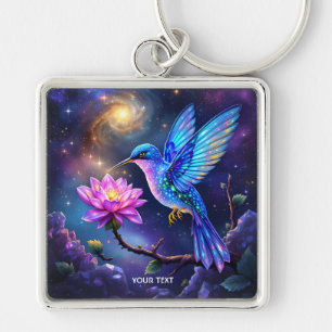 Fantasy Süße Blume Kleiner Vogel Schlüsselanhänger