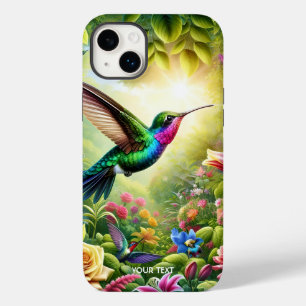 Fantasy Süße Blumen Regenbogen Kolibri Case-Mate iPhone 14 Plus Hülle