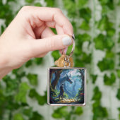 Fantasy Süße Eier Drachenritter Schlüsselanhänger (Hand)