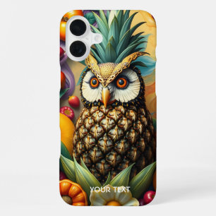 Fantasy Süße Friedliche Ananas Eule iPhone 16 Plus Hülle