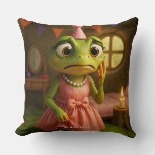 Fantasy Süße Frosch Mädchen Party Kissen