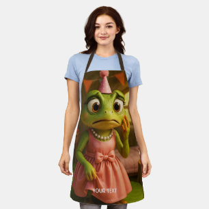 Fantasy Süße Frosch Mädchen Party Schürze