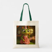 Fantasy süße Frosch Mädchen Party Tragetasche (Rückseite)
