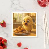 Fantasy Süße Hähnchen-Nuggets Baby Serviette (Beispiel)