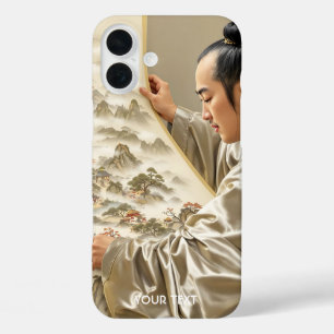 Fantasy Süße Japanische Maler Landschaft iPhone 16 Plus Hülle