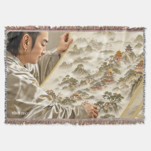 Fantasy Süße Japanische Maler Landschaft Decke