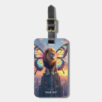Fantasy Süße Löwe Schmetterlingsflügel
