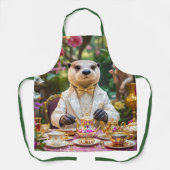 Fantasy süße Otter-Teeparty Schürze (Vorderseite)
