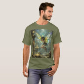 Fantasy Süße Pixie-Schmetterlingsflügel T-Shirt (Vorne ganz)