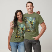 Fantasy Süße Pixie-Schmetterlingsflügel T-Shirt (Unisex)