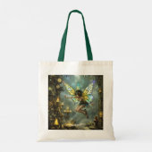 Fantasy Süße Pixie-Schmetterlingsflügel Tragetasche (Rückseite)