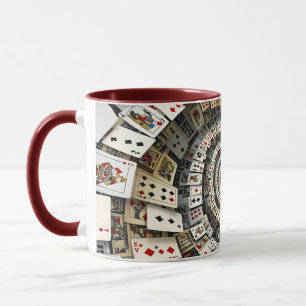Fantasy Süße Spiral-Karten-Treppe Tasse