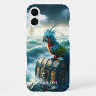 Fantasy Süße Sturm Meer Piraten iPhone 16 Plus Hülle