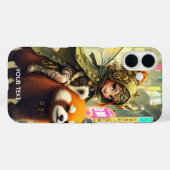 Fantasy Süße Wilde Panda-Fahrt Case-Mate iPhone Hülle (Rückseite (Horizontal))