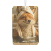 Fantasy Süßer Fuchs im Spa Autolufterfrischer (Rückseite)