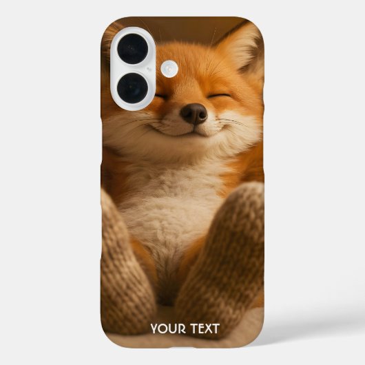 Fantasy Süßer Fuchs Und Socken Case-Mate iPhone Hülle (Rückseite)