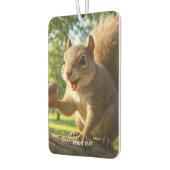 Fantasy Süßer Glücklicher Eichhörnchen Wald Autolufterfrischer (Links)