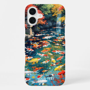 Fantasy Süßer Koi-Fischteich iPhone 16 Plus Hülle