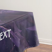 Fantasy Süßer Lila Amethyst Löwe Tischdecke (Beispiel)
