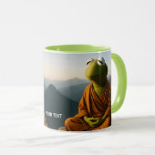 Fantasy Süßer Mönch-Frosch-Berge Tasse (VorderseiteRechts)