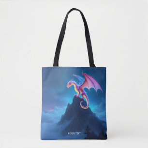 Fantasy Süßer Nebelverhangener Drache Tasche