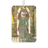 Fantasy Süßer Otter Art Deco Autolufterfrischer (Rückseite)
