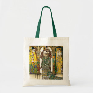 Fantasy Süßer Otter Art Deco Tragetasche
