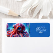 Fantasy Süßer Roter Meer-Oktopus (Insitu)