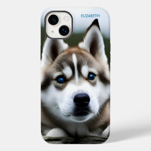 Fantasy Süßer Sibirischer Husky, Vintage-Fantasy Case-Mate iPhone 14 Plus Hülle