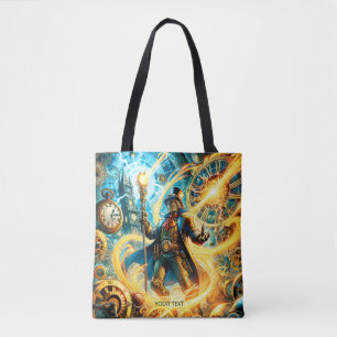 Fantasy Süßer Steampunk-Zeit-Zauberer Tasche