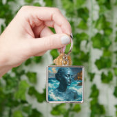 Fantasy Süßer Stein Haut Meer Schlüsselanhänger (Hand)
