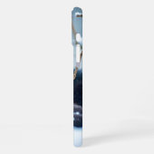 Fantasy Süßer Wolf Zwei Welpen iPhone Hülle (Linke Seite)