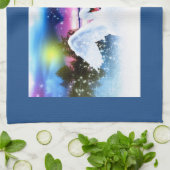 Fantasy Swan Küchentuch (Gefaltet)