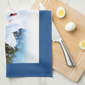 Fantasy Swan Küchentuch (Viertel Falte)