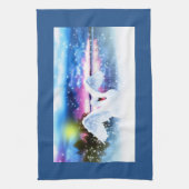 Fantasy Swan Küchentuch (Vertikal)