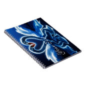 Fantasy Swans Notebook Notizblock (Rechte Seite)