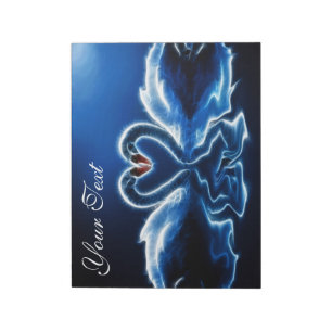 Fantasy Swans Notepad Notizblock