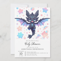 Fantasy Sweet Dragon Baby Dusche