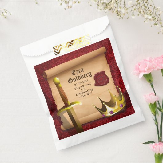 Fantasy Sword Crown Mittelalterlicher Ritter Bar M Geschenktütchen (Versiegelt)