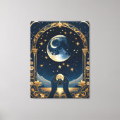Fantasy Tarot Hände Malerei Leinwanddruck (Vorderseite)