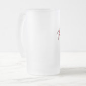 Fantasy-Tasse Mattglas Bierglas (Vorderseite Links)